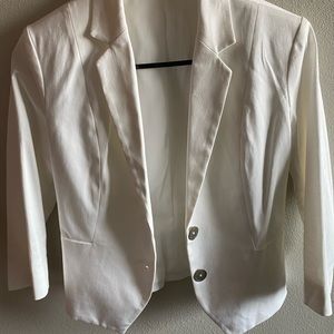 Express white blazer size 2